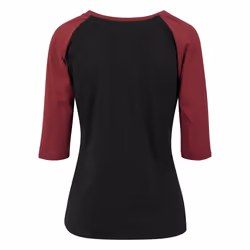 Urban Classics Ladies 3/4 Contrast Raglan Tee Maglietta Girocollo Manica a 3/4 Cotone - Vista aggiuntiva 7