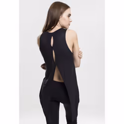 Urban Classics TB1509 Parte superiore (abbigliamento) Girocollo Senza maniche Maglia, Viscosa - Vista aggiuntiva 6