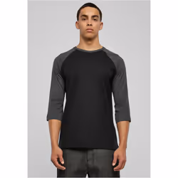 Urban Classics TB366 Maglietta Manica a 3/4 Cotone, Maglia, Poliestere - Vista aggiuntiva 6