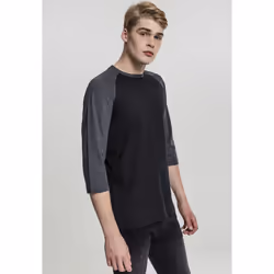 Urban Classics TB366 Maglietta Manica a 3/4 Cotone, Maglia, Poliestere - Vista aggiuntiva 7