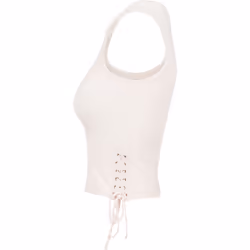 Urban Classics TB1494 Parte superiore (abbigliamento) Senza maniche Cotone, Elastan, Maglia - Vista aggiuntiva 3