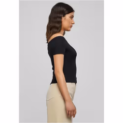 Urban Classics TB1500-00007-0046 Canottiera Scollo a spalle scoperte Manica corta Cotone, Elastan - Vista aggiuntiva 7