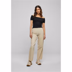 Urban Classics TB1500-00007-0046 Canottiera Scollo a spalle scoperte Manica corta Cotone, Elastan - Vista aggiuntiva 8