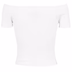 Urban Classics TB1500-00220-0054 Canottiera Scollo a spalle scoperte Manica corta Cotone, Elastan
