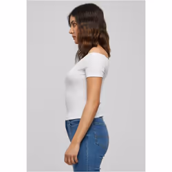 Urban Classics TB1500-00220-0054 Canottiera Scollo a spalle scoperte Manica corta Cotone, Elastan - Vista aggiuntiva 5