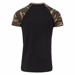 Urban Classics Raglan Contrast Tee Maglietta Girocollo Manica corta Cotone, Maglia - Vista aggiuntiva 4
