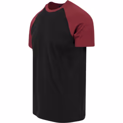 Urban Classics Raglan Contrast Tee Maglietta Girocollo Manica corta Cotone, Maglia