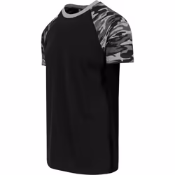 Urban Classics Raglan Contrast Tee Maglietta Girocollo Manica corta Cotone, Maglia - Vista aggiuntiva 4