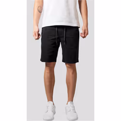 Urban Classics TB1609 Pantaloncini in felpa Maschio Nero - Vista aggiuntiva 6