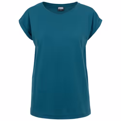 Urban Classics Ladies Extended Shoulder Tee Maglietta Girocollo Manica corta Cotone, Maglia - Vista aggiuntiva 6