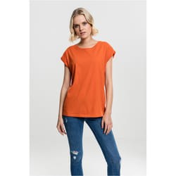 Urban Classics Ladies Extended Shoulder Tee Maglietta Girocollo Manica corta Cotone, Maglia