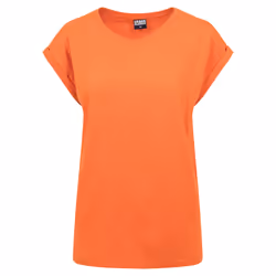 Urban Classics Ladies Extended Shoulder Tee Maglietta Girocollo Manica corta Cotone, Maglia - Vista aggiuntiva 6