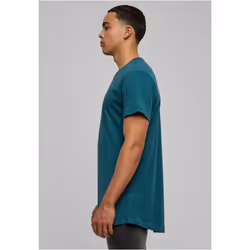 Urban Classics Shaped Long Tee Maglietta Girocollo Manica corta Cotone - Vista aggiuntiva 4