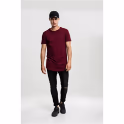 Urban Classics Shaped Long Tee Maglietta Girocollo Manica corta Cotone - Vista aggiuntiva 8