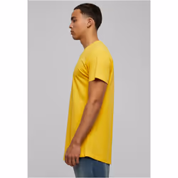 Urban Classics Shaped Long Tee Maglietta Girocollo Manica corta Cotone - Vista aggiuntiva 5