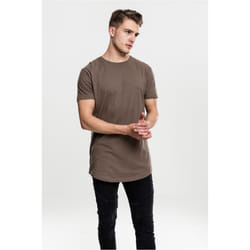 Urban Classics Shaped Long Tee Maglietta Girocollo Manica corta Cotone