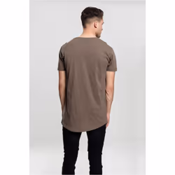 Urban Classics Shaped Long Tee Maglietta Girocollo Manica corta Cotone