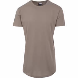 Urban Classics Shaped Long Tee Maglietta Girocollo Manica corta Cotone - Vista aggiuntiva 6