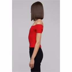 Urban Classics TB1500-00697-0042 Maglietta Scollo a spalle scoperte Manica corta Cotone, Elastan - Vista aggiuntiva 7