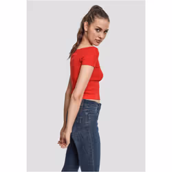 Urban Classics TB1500 Parte superiore (abbigliamento) Scollo a barchetta Manica corta Cotone, Elastan - Vista aggiuntiva 5