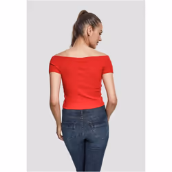 Urban Classics TB1500 Parte superiore (abbigliamento) Scollo a barchetta Manica corta Cotone, Elastan - Vista aggiuntiva 6