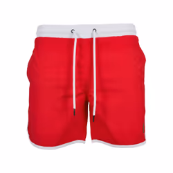 Urban Classics Herren Schwimmshirt Retro Swimshorts, Rot (Firered/White 01314), Large, Maschio, Adulto, Rosso, Bianco, L, Imm ...