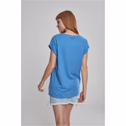 Urban Classics Ladies Extended Shoulder Tee Maglietta Girocollo Manica corta Cotone, Maglia - Vista aggiuntiva 3
