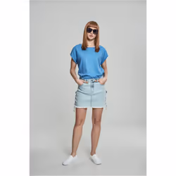Urban Classics Ladies Extended Shoulder Tee Maglietta Girocollo Manica corta Cotone, Maglia - Vista aggiuntiva 5