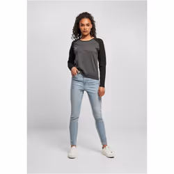 Urban Classics TB4539 Maglietta Girocollo Manica lunga Cotone, Poliestere - Vista aggiuntiva 5