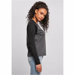 Urban Classics TB4539 Maglietta Girocollo Manica lunga Cotone, Poliestere - Vista aggiuntiva 7