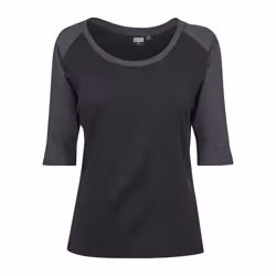 Urban Classics TB733, Maglietta, Adulto, Femmina, Nero, Antracite, Monocromatico, M