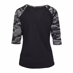 Urban Classics Ladies 3/4 Contrast Raglan Tee Maglietta Girocollo Manica a 3/4 Cotone - Vista aggiuntiva 8