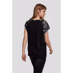Urban Classics Ladies Contrast Raglan Tee Maglietta Girocollo Manica corta Cotone, Viscosa