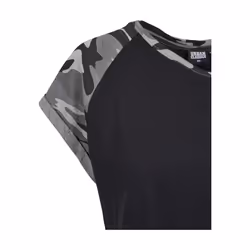 Urban Classics Ladies Contrast Raglan Tee Maglietta Girocollo Manica corta Cotone, Viscosa - Vista aggiuntiva 8