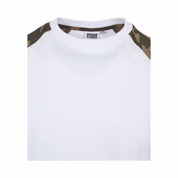 Urban Classics Raglan Contrast Tee Maglietta Girocollo Manica corta Cotone, Maglia - Vista aggiuntiva 5