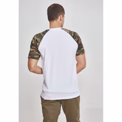 Urban Classics Raglan Contrast Tee Maglietta Girocollo Manica corta Cotone, Maglia - Vista aggiuntiva 7