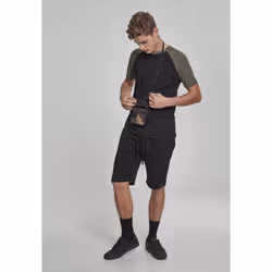 Urban Classics Raglan Contrast Tee Maglietta Girocollo Manica corta Cotone, Maglia - Vista aggiuntiva 7