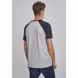 Urban Classics Raglan Contrast Tee Maglietta Girocollo Manica corta Cotone, Maglia - Vista aggiuntiva 6