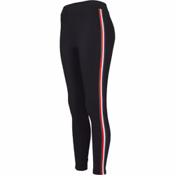 Urban Classics TB1936, XS, Leggings aderenti, Femmina, Nero, Adulto, Red,White,Navy, XS