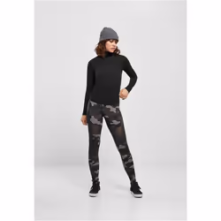 Urban Classics TB1939-00840-0037 Femmina Nero, Mimetico Elastan, Poliestere - Vista aggiuntiva 8