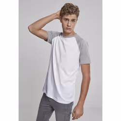 Urban Classics Raglan Contrast Tee Maglietta Girocollo Manica corta Cotone, Maglia - Vista aggiuntiva 7