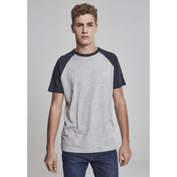 Urban Classics Raglan Contrast Tee Maglietta Girocollo Manica corta Cotone, Maglia