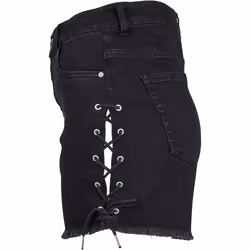Urban Classics TB2001-00709-0007 Pantaloncini con volant Femmina Nero