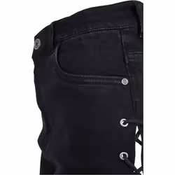 Urban Classics TB2001-00709-0071 Pantaloncini con volant Femmina Nero - Vista aggiuntiva 8
