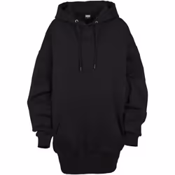 Urban Classics TB2233-00007-0058, Adulto, Femmina, Felpa con cappuccio, Nero, Girocollo, Manica lunga
