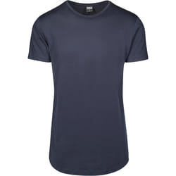 Urban Classics Shaped Long Tee Maglietta Girocollo Manica corta Cotone