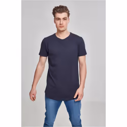 Urban Classics Shaped Long Tee Maglietta Girocollo Manica corta Cotone