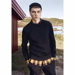 Urban Classics Basic Terry Crew Felpa - Vista aggiuntiva 8