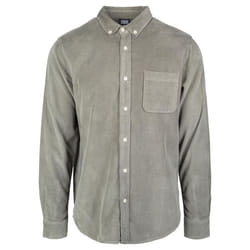 Urban Classics TB2414-00176-0046 Camicia Collo botton down Manica lunga Cotone
