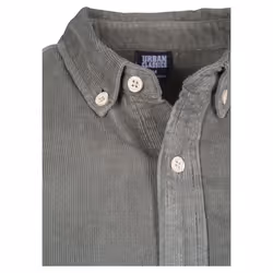Urban Classics TB2414-00176-0060 Camicia Collo botton down Manica lunga Cotone - Vista aggiuntiva 4